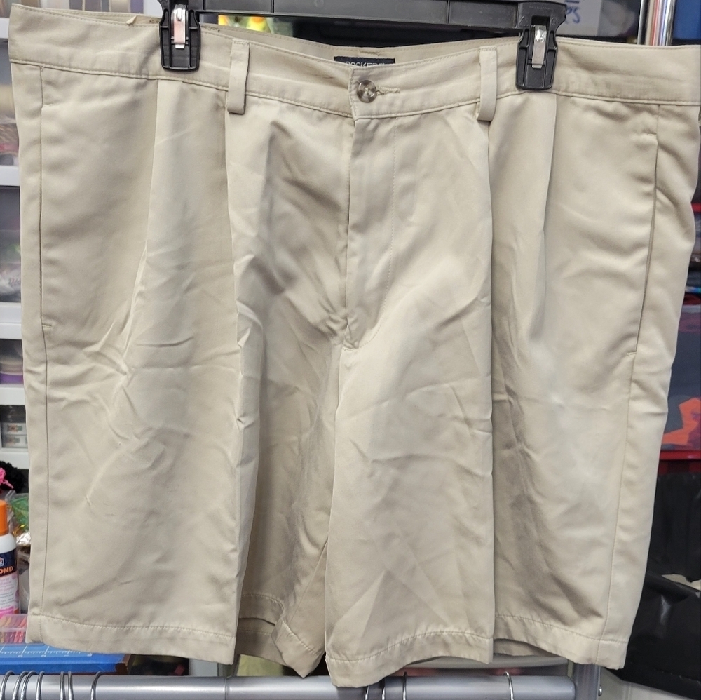 Dockers W40 Light Khaki 8" Inseam Shorts 1990s Preowned